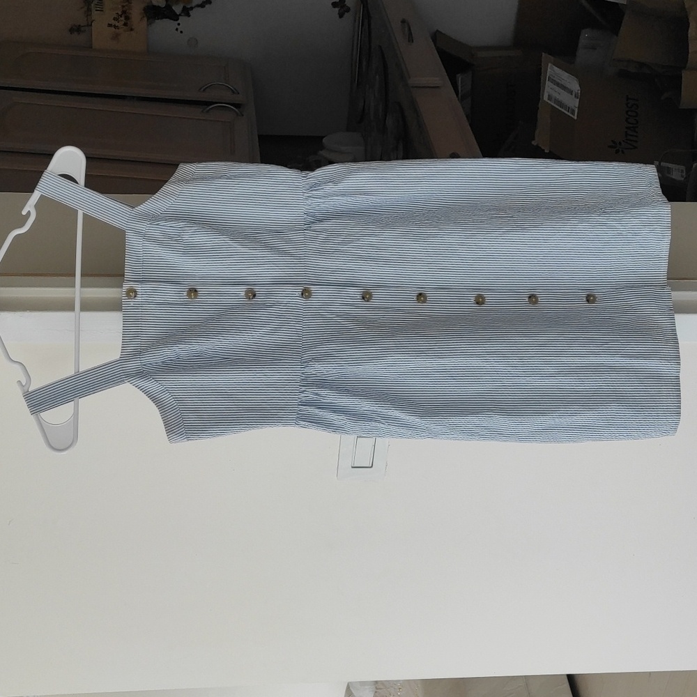 🌞J Crew seersucker dress sz 6 EUC - Picture 3 of 11